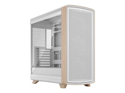 Fractal Design Case | Summit | ATX | Chalk White TG Clear Tint