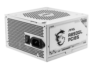 MSI MAG A850GL PCIE5 850W PSU WHITE