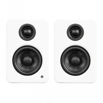 KANTO AUDIO 3" DRIVER - POWERED SPEAKERS WITH USB DAC AND 3.5MM AUX - MATTE WHITE (INCL. TYPE C & G POWER CORDS)