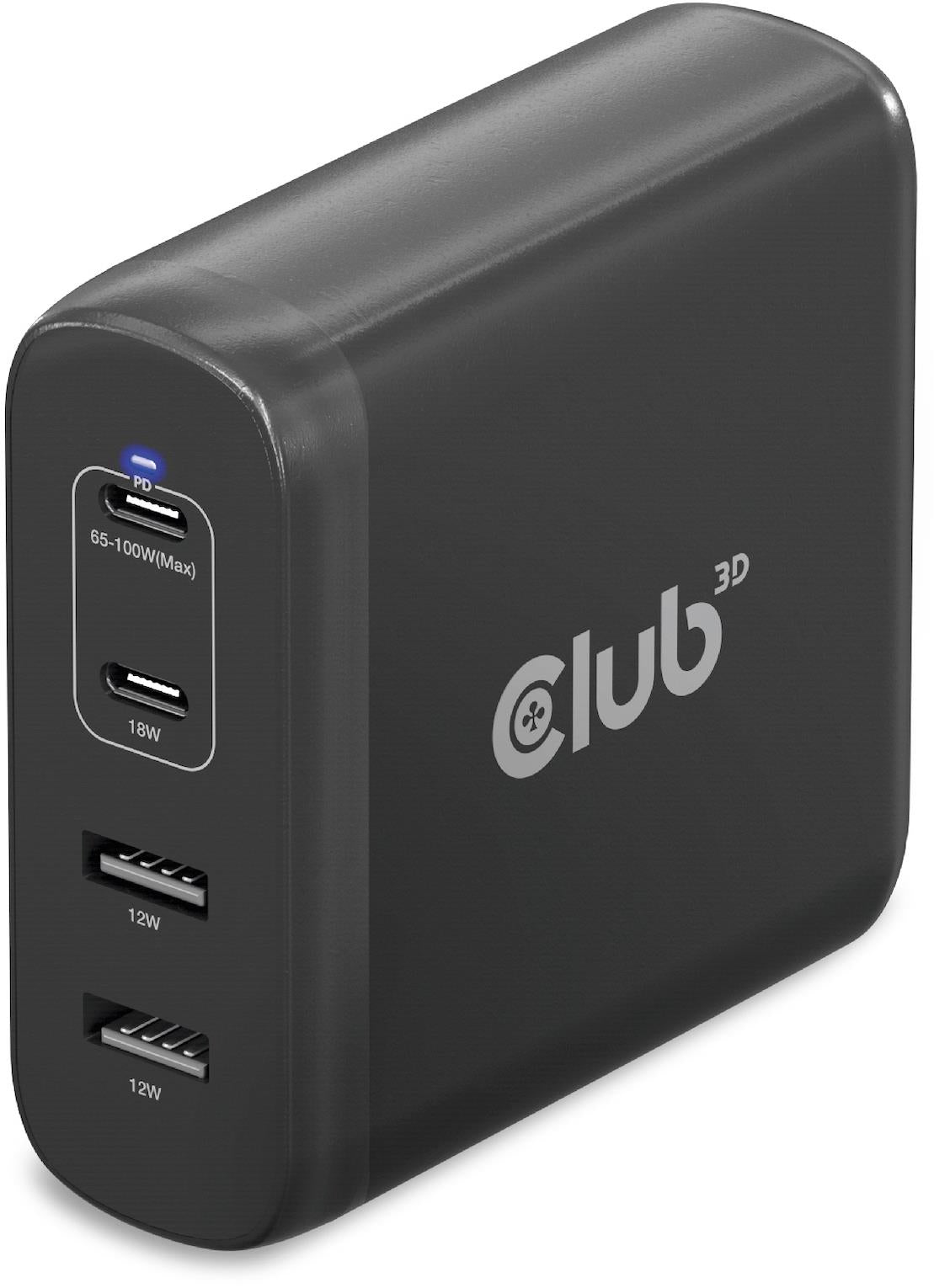 MOBILE TRAVEL CHARGER USB-C/100W CAC-1912EU CLUB3D