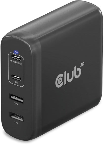 MOBILE TRAVEL CHARGER USB-C/100W CAC-1912EU CLUB3D