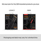 SSD|SANDISK|4800xTBW rating|Read speed 7200 MB/s|Write speed 6600 MB/s|NVMe Yes|PCI Express 4.0|M.2|8000 GB|POWERED BY SANDISK|Black SN850X|WDS800T2X0E