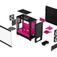 Fractal Design | Pop Air RGB | Side window | ATX, mATX, Mini ITX | ATX | Magenta Core TG Clear Tint