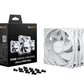 CASE FAN 120MM PURE WINGS 3/PWM WHT 3-PACK BL136 BE QUIET