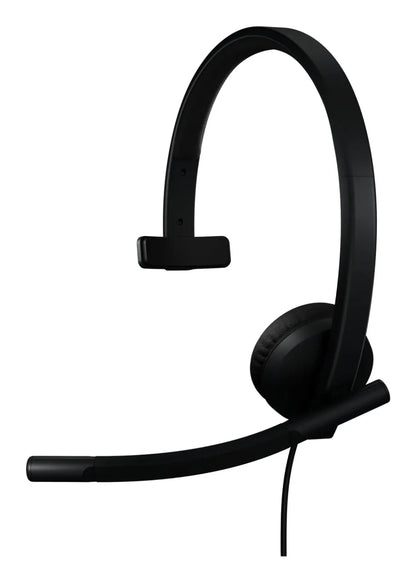 Logitech H570e Mono MS Teams Wired Headset USB-A, Black