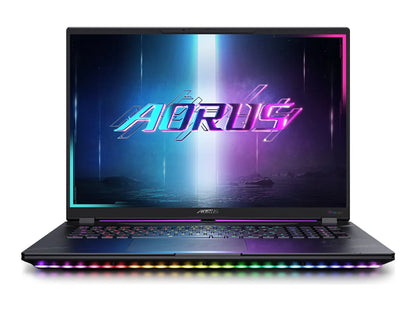 Gigabyte Aorus Master BXHC4EEE64SP | Dark Tide | 18 " | OLED | WQXGA | 2560 × 1600 pixels | Intel Core Ultra 9 | 275HX | 32 GB | DDR5 | Solid-state drive capacity 2000 GB | NVIDIA GeForce RTX 5090 | GDDR7 | 24 GB | Windows 11 Pro | 802.11be | Bluetoo...