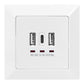 Digitus | Socket with USB A & USB-C Ports, flush mounted