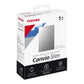 TOSHIBA Canvio Slim 1TB USB 3.2 silver