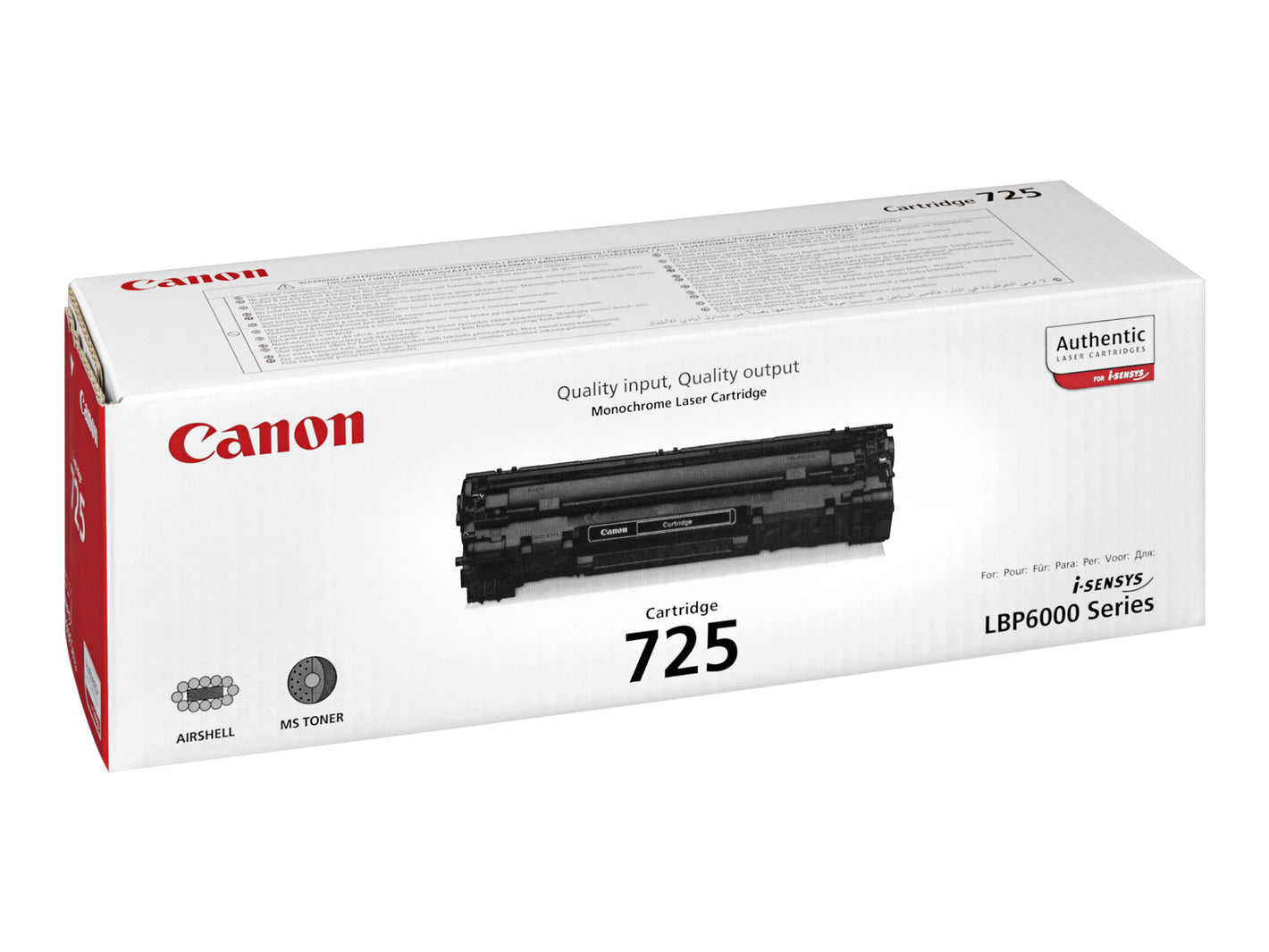 CANON CRG-725 Cartridge Black LBP6000