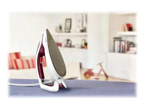 TEFAL | Ironing System Pro Express Protect | GV9220E0 | 2600 W | 1.8 L | Auto power off | Vertical steam function | Calc-clean function | Red