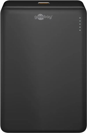 Goobay Magnetic Wireless Power Bank | 70183 | 10000 mAh | USB-C | Black