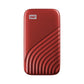 External SSD|WESTERN DIGITAL|My Passport|2TB|USB-C|USB 3.2|Write speed 1000 MBytes/sec|Read speed 1050 MBytes/sec|WDBAGF0020BRD-WESN