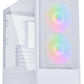 Case|LIAN LI|LANCOOL 207|MidiTower|Case product features Transparent panel|Not included|ATX|MicroATX|MiniITX|Colour White|G99.LAN207RW.00