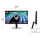 LCD Monitor|LG|24.4 "|1920 x 1080 pixels|Full HD|Native aspect ratio 16:9|LCD|Flat|25G523B-B