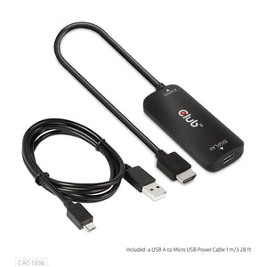I/O ADAPTER USB-C TO USB/HDMI/M/F CAC-1336 CLUB3D
