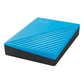 External HDD|WESTERN DIGITAL|My Passport|6TB|USB 2.0|USB 3.2|Colour Sky Blue|WDBR9S0060BBL-WESN