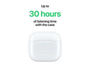 Apple | AirPods 4 | Wireless | In-ear | White | Wireless