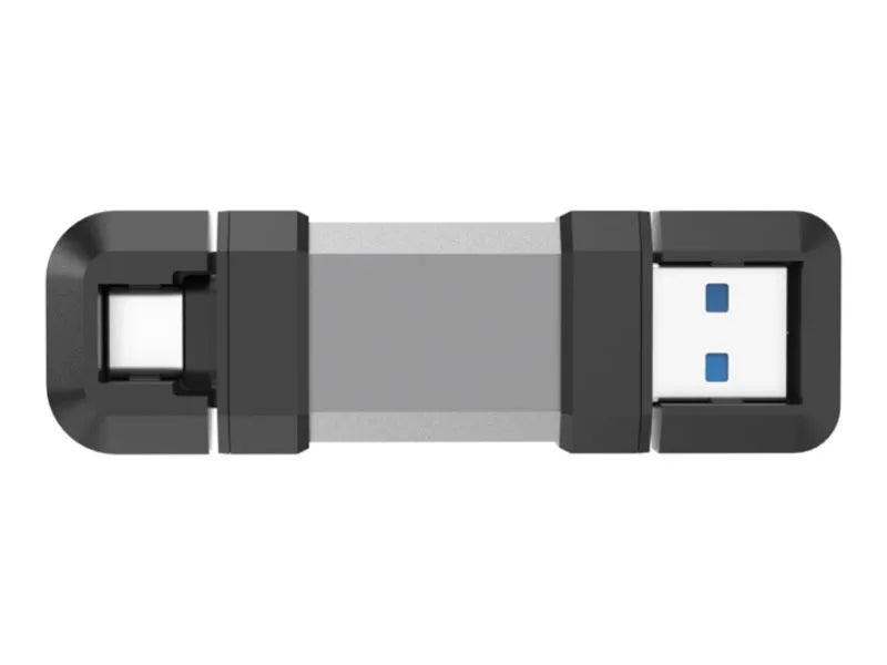 Silicon Power Dual USB Drive | Mobile C51 | 64 GB | USB Type-A and USB Type-C | Silver