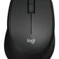 LOGITECH M330 Silent Plus Black - 2.4GHZ - EMEA