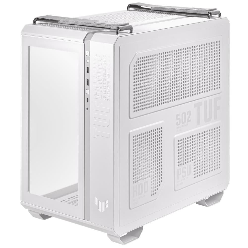 Case|ASUS|TUF Gaming GT502 TG|MidiTower|Not included|ATX|MicroATX|MiniITX|Colour White|GT502TUFGAMINGTGWHITE