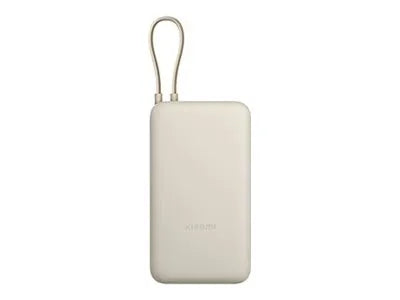 Xiaomi 33W Power Bank (Integrated Cable) | 20000 mAh | USB-C/USB-C cable/USB-A | Tan