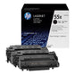 HP Laserjet CE255X Black Dual Pack