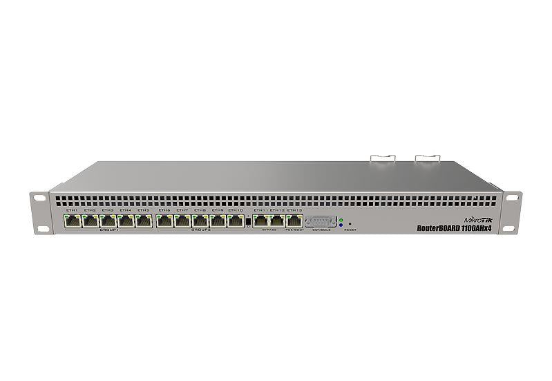 NET ROUTER 10/100/1000M 13PORT/RB1100X4 MIKROTIK