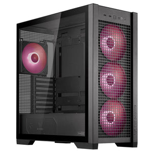 Case|ASUS|TUF Gaming GT302 ARGB|MidiTower|Case product features Transparent panel|Not included|ATX|EATX|MicroATX|MiniITX|Colour Black|TUFGAMINGGT302ARGBBK