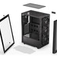 Case|ENDORFY|Ventum 200 Air|MicroTower|Case product features Transparent panel|Not included|ATX|MicroATX|MiniITX|Colour Black|EY2A002