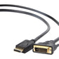 GEMBIRD CC-DPM-DVIM-6 cable Displayport