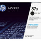 HP 87X Original Toner Cartridge black HY