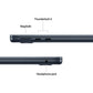 Apple MacBook | Air | Midnight | 13 " | IPS | 2560 x 1664 pixels | Apple M4 | 24 GB | Solid-state drive capacity 512 GB | Apple M4 chip 10-core CPU/10-core GPU | macOS | 802.11ax | Bluetooth version 5.0 | Keyboard language English | Keyboard backlit