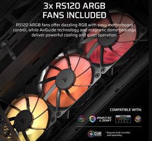 Corsair PC Case | 3200D RS | Black | Mid-Tower