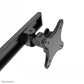 NEOMOUNTS SELECT DESK MOUNT, DOUBLE DISPLAY CROSSBAR (TOPFIX CLAMP &GROMMET)