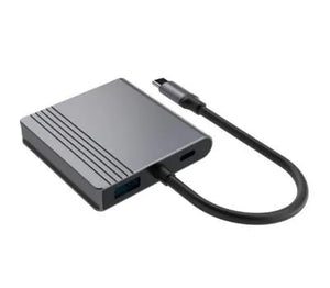 I/O ADAPTER USB-C TO HDMI/USB3/3IN1 A-CM-COMBO3-04 GEMBIRD