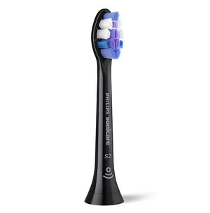 Philips Replacement brush heads | HX6052/88 Sonicare Sensitive | Heads | For adults | Number of brush heads included 2 | Black
