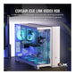 Corsair Dual Chamber PC Case | iCUE LINK 6500X RGB | White | Mid Tower | Power supply included No | ATX