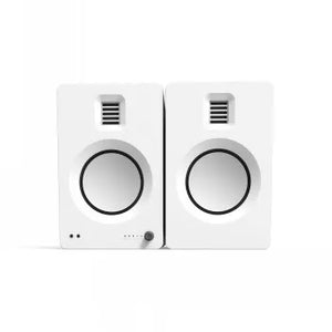 KANTO AUDIO PREMIUM POWERED SPEAKER WITH HEADPHONE OUT, USB DAC, DEDICATED PHONO PRE-AMP, BLUETOOTH, MATTE WHITE (INCL. TYPE F & G POWER CORDS)