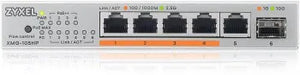 ZYXEL XMG-105 5 PORTS 2,5G + 1 SFP+, 4 PORTS 70W TOTAL POE++ DESKTOP MULTIGIG UNMANAGED DESKTOP SWITCH (2Y WARRANTY)