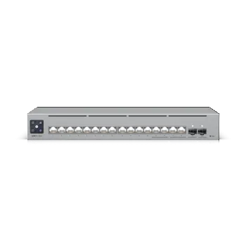 UBIQUITI 16-PORT, LAYER 3 ETHERLIGHTING™ SWITCH 2.5 GBE AND VERSATILE MOUNTING OPTIONS