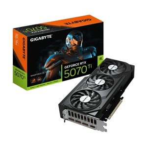 Gigabyte GeForce RTX 5070 Ti WINDFORCE OC V2 16G | NVIDIA | 16 GB | GeForce RTX 5070 Ti | GDDR7 | HDMI ports quantity 1 | PCI-E 5.0