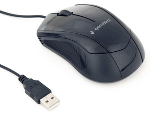 MOUSE USB OPTICAL/BLACK MUS-3B-02 GEMBIRD