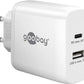Goobay | USB-C PD Dual Fast Charger (45 W) | 65412