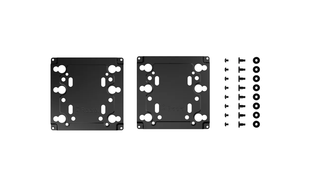 Fractal Design | Universal Multibracket – Type A (2-pack) | Black