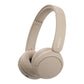 Sony | Wireless Headphones | WH-CH520 | Wireless | On-Ear | Microphone | Beige | Noise canceling
