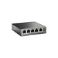 Switch|TP-LINK|Desktop/pedestal|5x10Base-T / 100Base-TX|PoE ports 4|TL-SF1005P