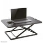 NEWSTAR WORKSTATION - SIT-STAND WORKPLACE (HEIGHT ADJUSTMENT: 4-40 CM), BLACK