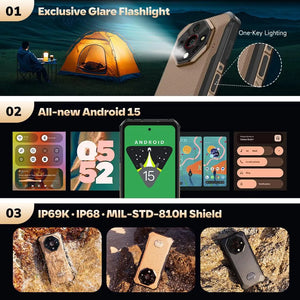 MOBILE PHONE ARMOR X16/6/128GB WASTELAND SHAD ULEFONE