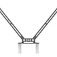 LOGI TV Mount For Video Bars White