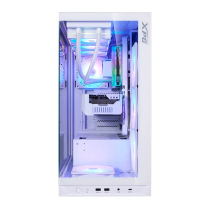 Case|ADATA|INVADER X BTF|MidiTower|Case product features Transparent panel|ATX|MicroATX|MiniITX|Colour White|INVADERXBTFMT-WHCWW